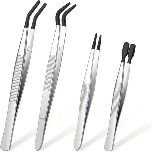 Pinzetten set aus edelstahl - set,