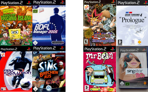 Auswahl playstation 2 - auswahl,