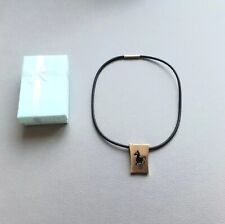 Pierre Lang-Kautschuk-Halsband-mit Pferdeanhänger - Verschluss öffnet nicht mehr