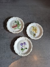 3 Rosenthal Selb Germany POMPADOUR Untersetzer/Sammelteller, Handmalerei