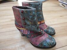 Vegane, hippe Stiefelette Gr