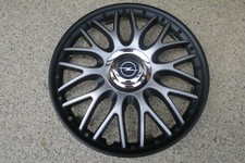 4 Alu-Design Radkappen 15 Zoll Orden black matt für Opel
