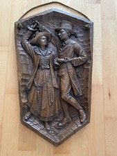 Wandbild Holzschnitzerei
