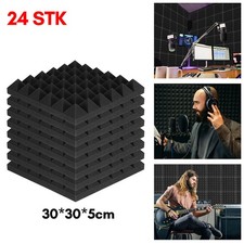 24X Akustikschaumstoff