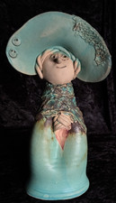 Fülöp Béla. Keramikfigur 