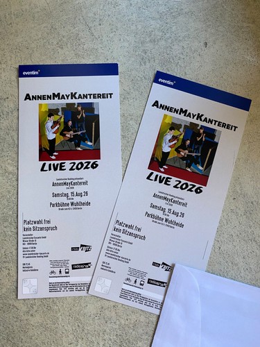 Tickets annenmaykantereit - 2,