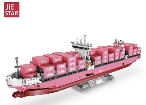 Klemmbausteine 1446 teile pink - klemmbausteine,