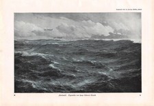 Nordwest - Hugo Schnars-Alquist - Historischer Kunstdruck von 1913 ~21x30cm