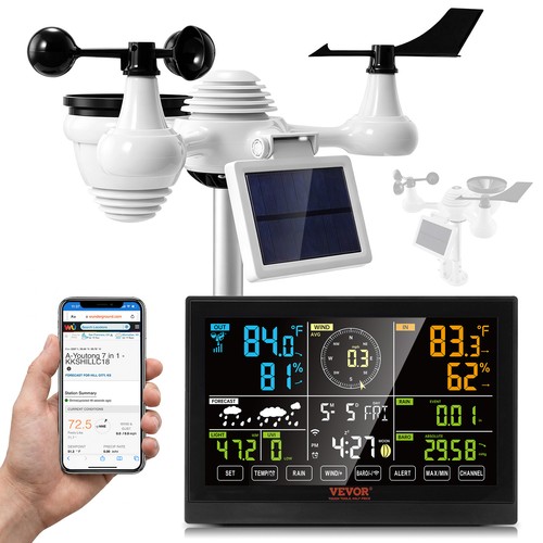 Vevor profi wlan wetterstation - profi, wlan-wetterstation