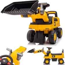 Rutscher Rutschauto Rutschfahrzeug Laderadlader CAT gelb Sun Baby