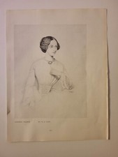 Antiker Druck Kenner Johanna