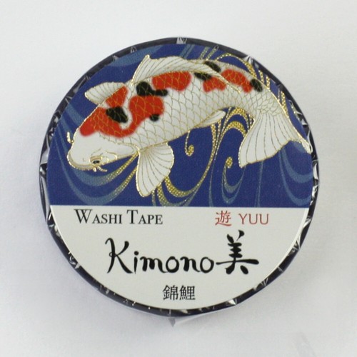 Washitape koi x 5 m - 2,5, cm