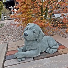 Labrador Hund Gartenfigur