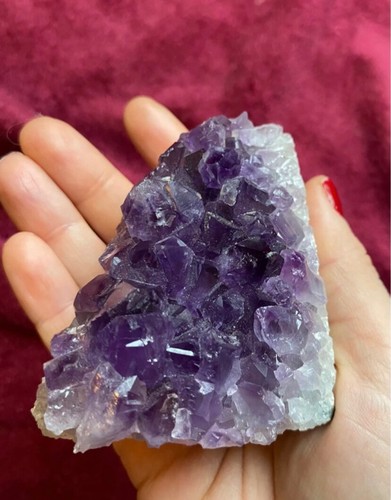 Amethyst cluster heilstein - cluster,