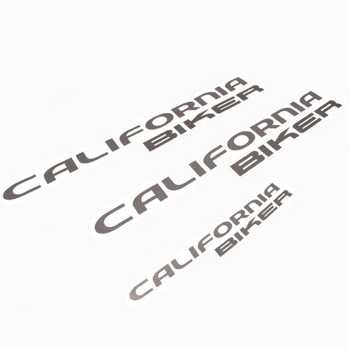 Schriftzug california biker - schriftzug,
