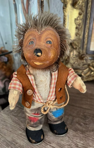 Steiff mecki igel 5 fach - igel, cm