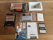 Super Nintendo SNES Legend of Zelda - A Link to the Past - CIB + Acryl Case