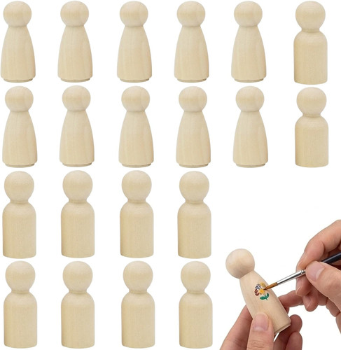 Spielfiguren holz 20 - spielfiguren,