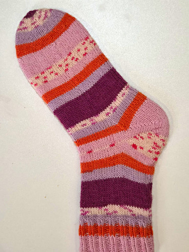 Handgestrickte socken - handgestrickte, gr