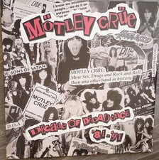 Mötley Crüe - Decade Of Decadence - m. Poster  - RAR  - 1991 -   2  LP