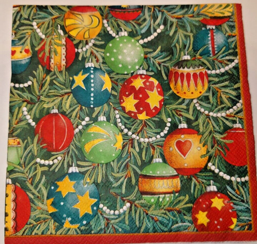 Servietten weihnachtsbaum - 4,