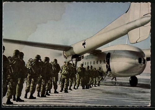Die bundeswehr - ak,