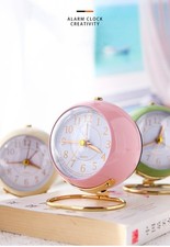 Retro Wecker Niedlich Nachttisch Wecker mit Nachtlicht Geschenk DHL