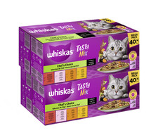 80x85g Whiskas TASTY
