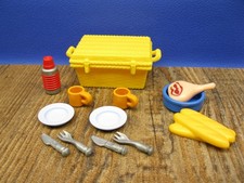 Picknick Korb mit Zubehör Camping City Puppenhaus Playmobil PF443