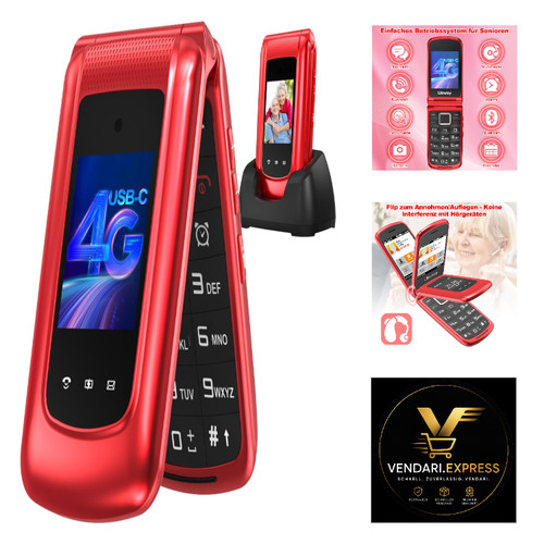 Klapphandy dual sim flip - klapphandy,