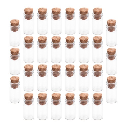 Pcs leere mini glasflaschen - leere, mini-glasflaschen