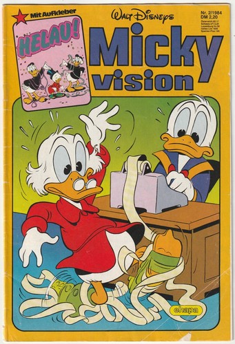 Mickyvision 2 1984 ohne - ✪, #2/1984