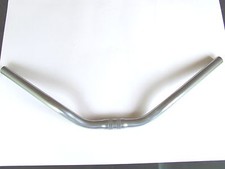 Fahrrad Lenker 25.4mm Lenkerbügel Cruiser City TrekkingBike silber Stahl #28411