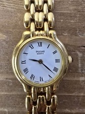 Pulsar Damenuhr Goldfarben