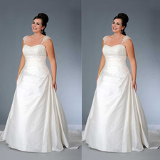 Plus Größe Hochzeitskleid