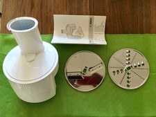 Bosch MUZ 4 DS 3 Schnitzelwerk-Aufsatz für Küchenmaschine mit 2 Schneidscheiben