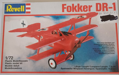 Fokker 1 revell 04154 - 1:72, dr-1