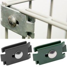Zaun Flachverbinder Gittermatten Verbinder für 6er und 8er Zaun Mattenverbinder