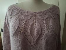 Damen Pullover Handarbeit Silkhair Lana Grossa Gr. L-XL