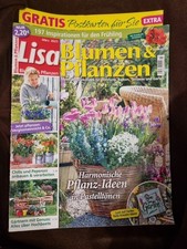 Zeitschrift LISA Blumen & Pflanzen März 2023: Pflanz-Ideen Pastelltöne,Hochbeete