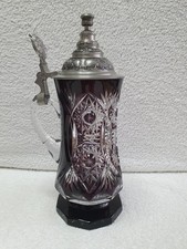 Kristallglas - Bierkrug mit