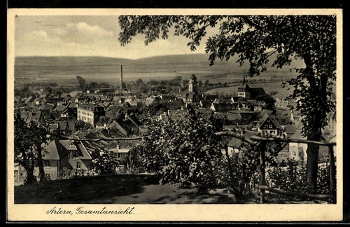 Ansichtskarte artern - ansichtskarte,