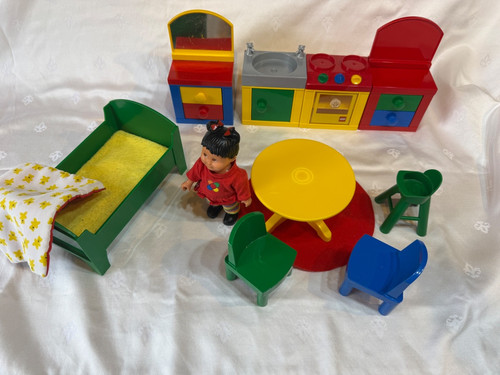 Lego duplo puppen küche sarah - puppen,