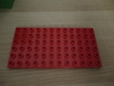 Lego Duplo Platte rot  6 x 12