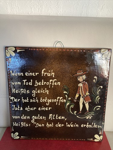 Keramik altes wandbild - keramik, g
