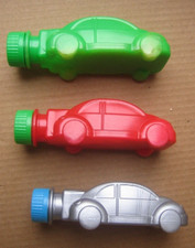 VW New Beetle (VW Käfer)  mit Brausepulver Füllung in drei verschiedenen Farben