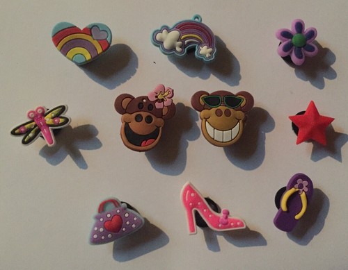 Schuh pins shoe charms - 10,