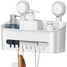 Duschablage Saugnapf Duschregal Duschkorb Ohne Bohren Wandregal Badezimmer