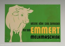 ALTES Blech-Türschild -