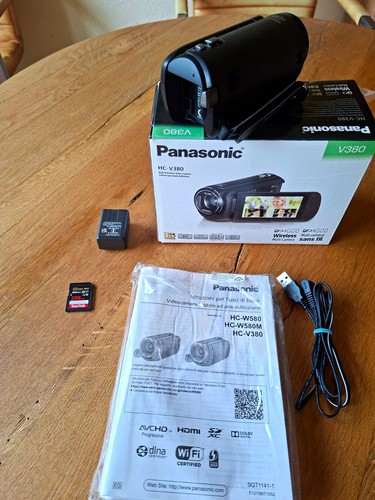 Panasonic v380 camcorder - panasonic, hc-v380